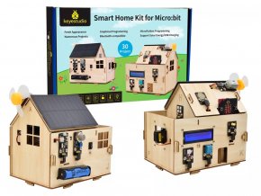 Keyestudio chytrý domeček pro micro:bit - STEAM DIY výukový kit